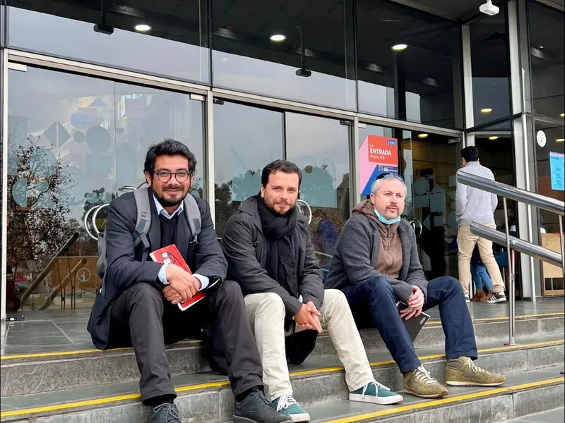 Equipo Cultura con representante de Unidad de Conocimientos y Comunidades del Museo Interactivo Mirador (MIM)